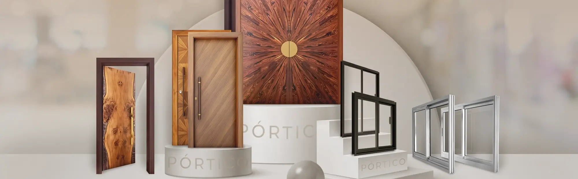 P&Oacute;RTICO  Doors & Windows